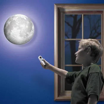 Moon In My Room Remote Control Wall Night Light Creative Simulation of lunar lights showing different periods of the moon
Moon In My Room Remote Control Wall Night Light Creative Simulation of lunar lights showing different periods of the moon