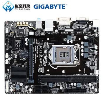 

Gigabyte GA-H110M-DS2V Intel H110 Original Used Desktop Motherboard LGA 1151 Core i7/i5/i3/Pentium/Celeron DDR4 32G Micro ATX