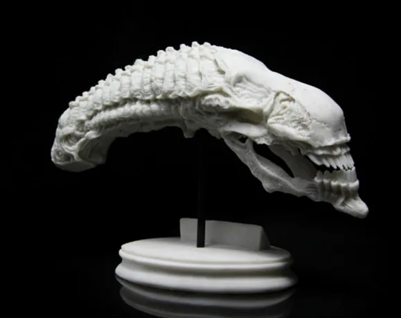 GARAGE KIT Alien 1/6 Scale AVP Alien Xenomorph Queen Cranium Skull White Mold Resin Aniamtion Figure 25cm
GARAGE KIT Alien 1/6 Scale AVP Alien Xenomorph Queen Cranium Skull White Mold Resin Aniamtion Figure 25cm