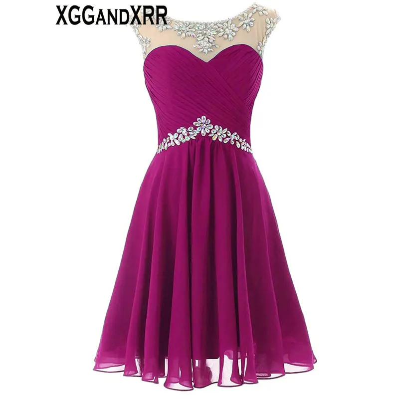 Sexy Royal Blue Short Prom Dress 2018 Elegant Scoop Crystal Red High School Graduation Date Party Dress Chiffon Girls Gala Dress
Sexy Royal Blue Short Prom Dress 2018 Elegant Scoop Crystal Red High School Graduation Date Party Dress Chiffon Girls Gala Dress