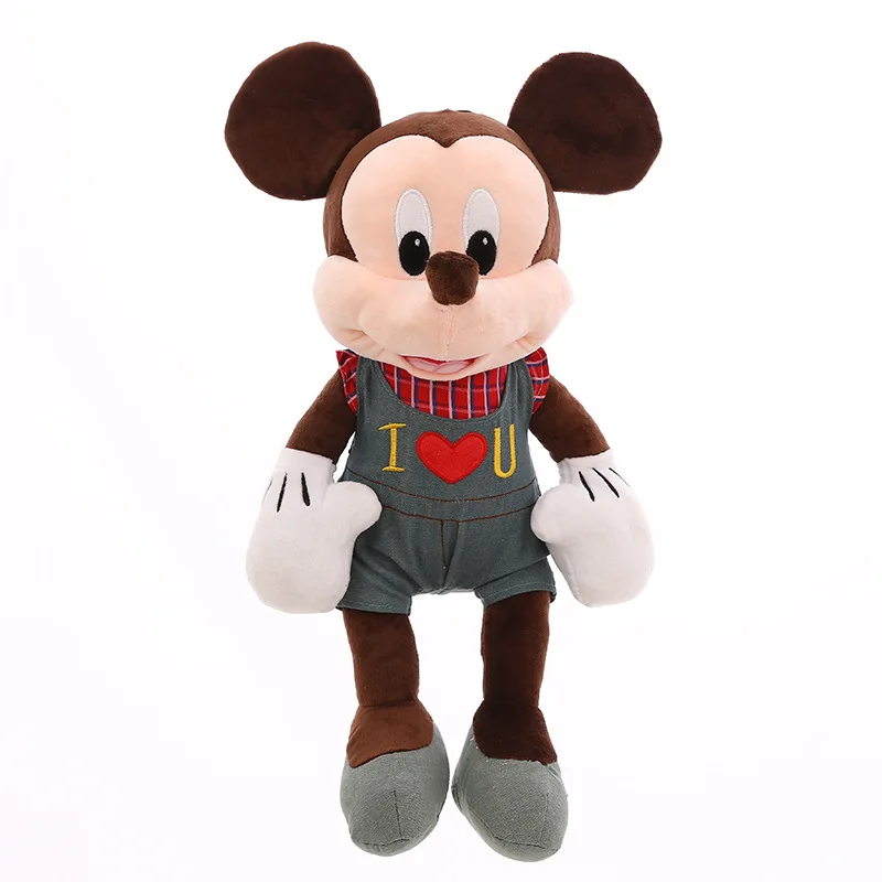50 cm Minnie Mouse girls plush toys cute boy DISNEY Mickey Mouse Plaid clothes dolls Kids Birthday Gift
50 cm Minnie Mouse girls plush toys cute boy DISNEY Mickey Mouse Plaid clothes dolls Kids Birthday Gift