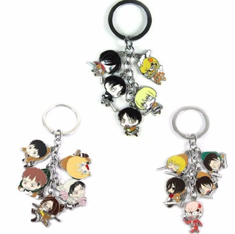 Hot Attack on Titan Keychain Shingeki no Kyojin Key Chain Acrylic Pendant Car Key Accessories Key Ring action figure gift
Hot Attack on Titan Keychain Shingeki no Kyojin Key Chain Acrylic Pendant Car Key Accessories Key Ring action figure gift