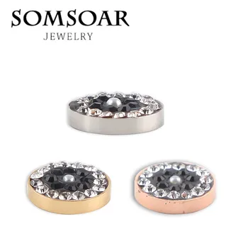 Somsoar Jewelry Deluxe Midnight Flower 12mm Extra Small Interchangeable Magnet Coin Stainless Steel for Cambio Bracelet 10pcs
Somsoar Jewelry Deluxe Midnight Flower 12mm Extra Small Interchangeable Magnet Coin Stainless Steel for Cambio Bracelet 10pcs