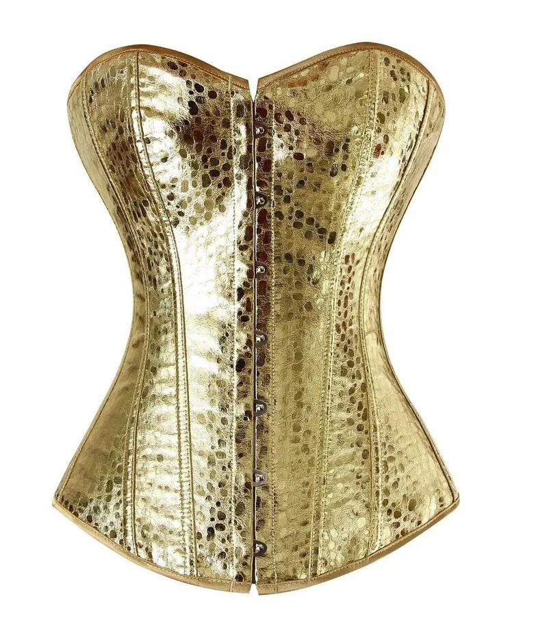 Women Vintage Style Corset Bustier Leather Lace Up Zipper Shiny Corselet Overbust Pattern Nightclub Corset Lingerie Strapless
Women Vintage Style Corset Bustier Leather Lace Up Zipper Shiny Corselet Overbust Pattern Nightclub Corset Lingerie Strapless