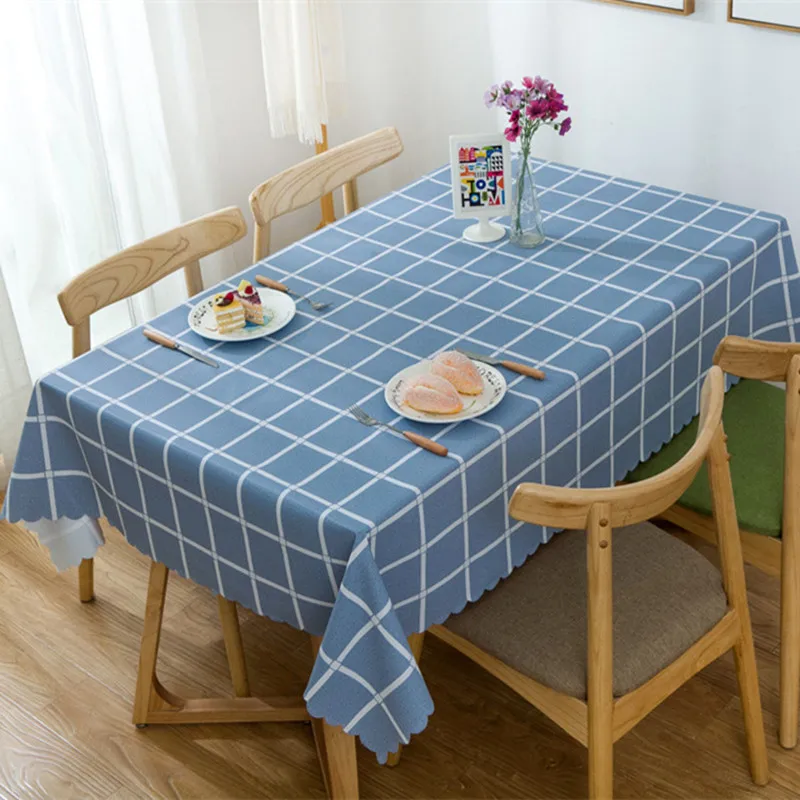 PVC Plaid Decorative Tablecloth Printed Thick Waterproof Oilproof Rectangular Easy Clean Wedding Table Cover Dining Table Cloth
PVC Plaid Decorative Tablecloth Printed Thick Waterproof Oilproof Rectangular Easy Clean Wedding Table Cover Dining Table Cloth