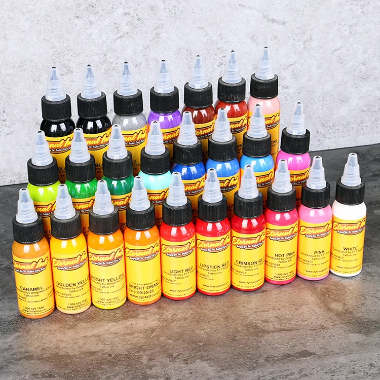 25 Pcs Body Paint Tattoo Ink Set Permanent Makeup Pigment Tattoo & Body Art Microblading Pigmentos Tattoo supplies
25 Pcs Body Paint Tattoo Ink Set Permanent Makeup Pigment Tattoo & Body Art Microblading Pigmentos Tattoo supplies