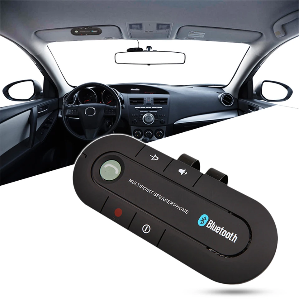 JINSERTA Siri Hands free Car Kit Wireless Bluetooth Speaker Phone MP3 Music Player Sun Visor Clip Speakerphone with Car Charger
JINSERTA Siri Hands free Car Kit Wireless Bluetooth Speaker Phone MP3 Music Player Sun Visor Clip Speakerphone with Car Charger