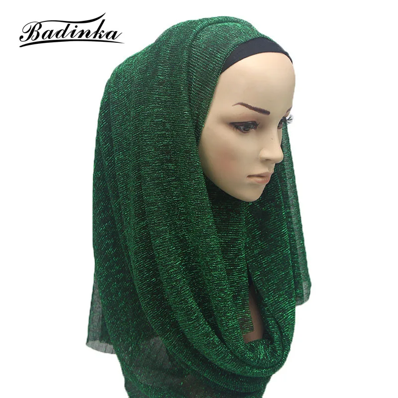 Badinka 2019 New Summer Solid Color Shinny Shimmer hijab Scarf Crinkle Women Muslim Plain Jersey Scarfs for Ladies Hijabs Plisse
Badinka 2019 New Summer Solid Color Shinny Shimmer hijab Scarf Crinkle Women Muslim Plain Jersey Scarfs for Ladies Hijabs Plisse