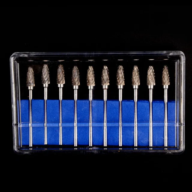 10 PCS Dental Lab Polishing Drills Assorted Tungsten Steel Carbide Burs F05 2.35MM
10 PCS Dental Lab Polishing Drills Assorted Tungsten Steel Carbide Burs F05 2.35MM