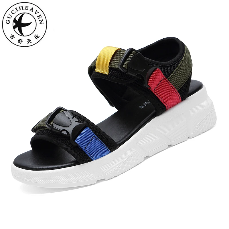 Guciheaven2019 Outside Sandals Students Summer Shoes Peeper Toe Women Hollow Outdoor Button Buckle Girl Platform Flat Heels 5cm
Guciheaven2019 Outside Sandals Students Summer Shoes Peeper Toe Women Hollow Outdoor Button Buckle Girl Platform Flat Heels 5cm