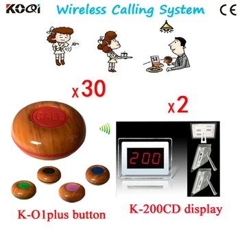 Calling System Wireless Service, Wireless Waiter Calling System Supplier, CE 2 Display Screen Sound in English+30 Press Buttonss
Calling System Wireless Service, Wireless Waiter Calling System Supplier, CE 2 Display Screen Sound in English+30 Press Buttonss