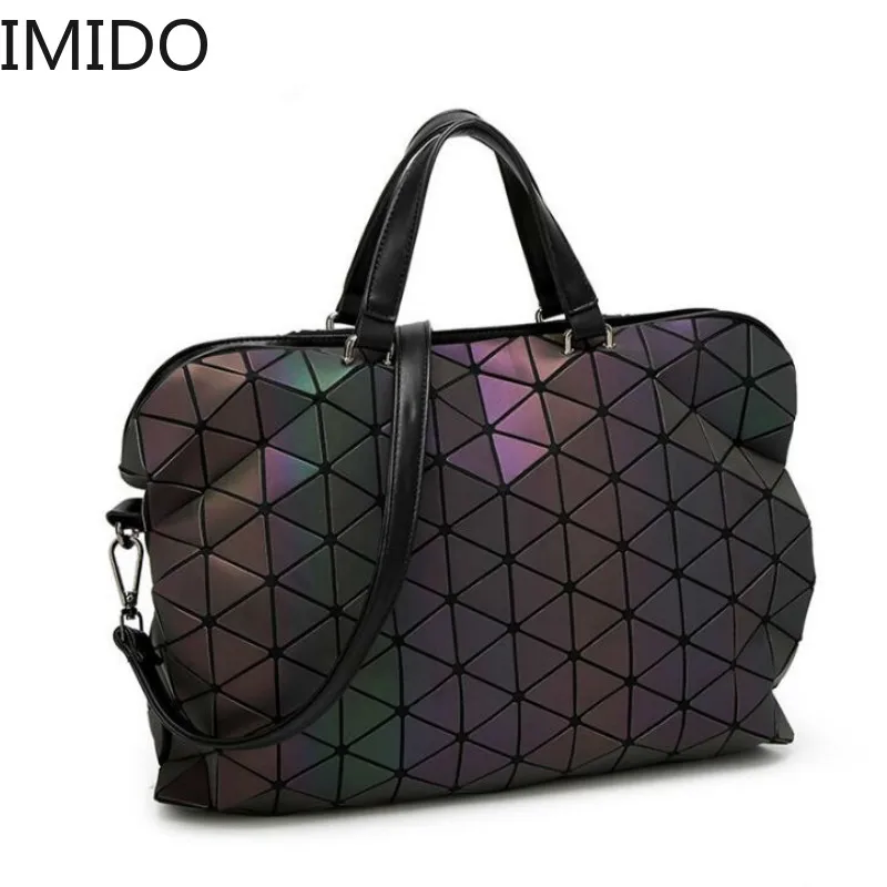 IMIDO Luminous Bag 2019 Geometric Lattic Diamond Plaid Handbags Shoulder Hologram Laser Silver Drop Shipping Luxury Designer
IMIDO Luminous Bag 2019 Geometric Lattic Diamond Plaid Handbags Shoulder Hologram Laser Silver Drop Shipping Luxury Designer
