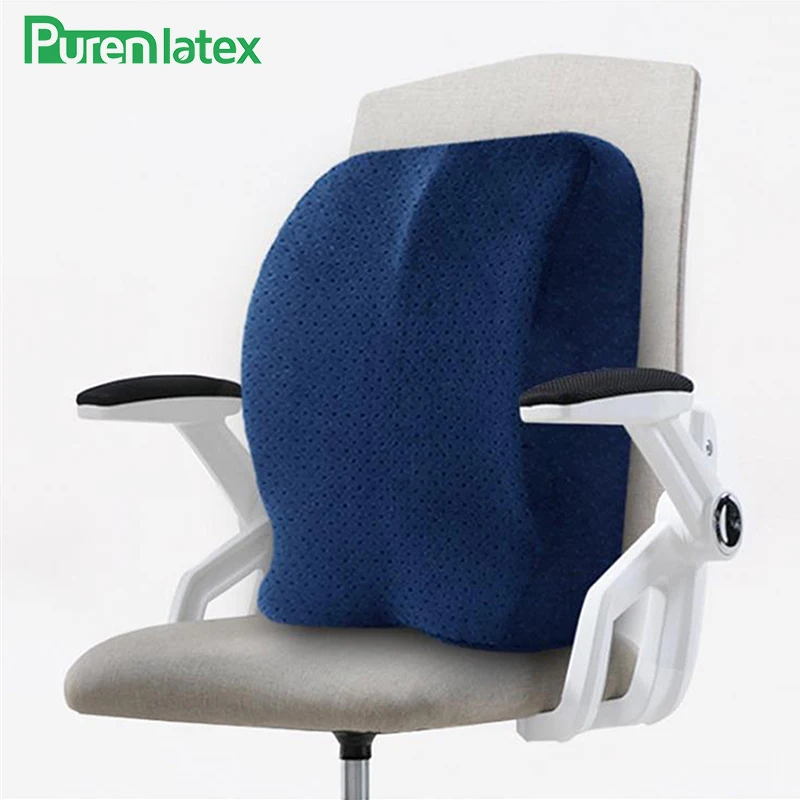 PurenLatex Memory Foam Office Chair Back Hips Cushion Car Seat Pad Slow Rebound Pressure Orthopedic Pillow Mat Coccyx Lumbar
PurenLatex Memory Foam Office Chair Back Hips Cushion Car Seat Pad Slow Rebound Pressure Orthopedic Pillow Mat Coccyx Lumbar