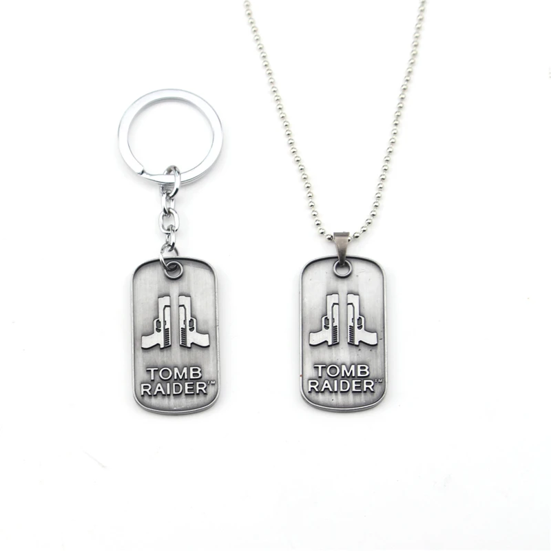 Game Rise of the Tomb Raider 20 Year Celebration Choker Necklace for women man Pendant Lara Croft Keyring Keychain Charm Gift
Game Rise of the Tomb Raider 20 Year Celebration Choker Necklace for women man Pendant Lara Croft Keyring Keychain Charm Gift