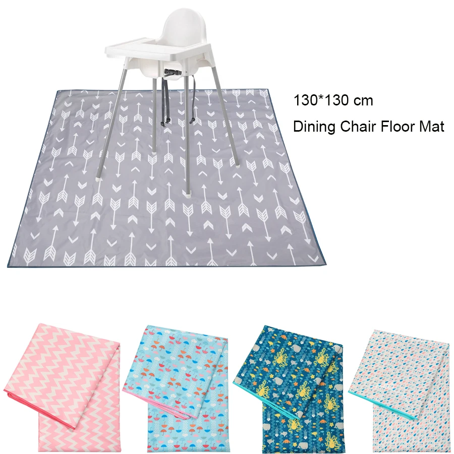 130*130 cm Dining Chair Cushion Floor Protector Mat Non Slip Waterproof Picnic Mat High Chair Cushion Mat Baby Eatting Play Mat
130*130 cm Dining Chair Cushion Floor Protector Mat Non Slip Waterproof Picnic Mat High Chair Cushion Mat Baby Eatting Play Mat