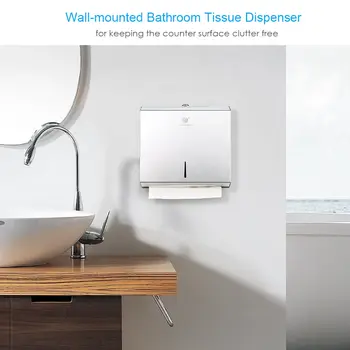 CHUANGDIAN Wall-mounted Tissue Dispenser Waterproof Paper Hand Towel Case Stainless Steel Tissue Box Bathroom Accessories
CHUANGDIAN Wall-mounted Tissue Dispenser Waterproof Paper Hand Towel Case Stainless Steel Tissue Box Bathroom Accessories
