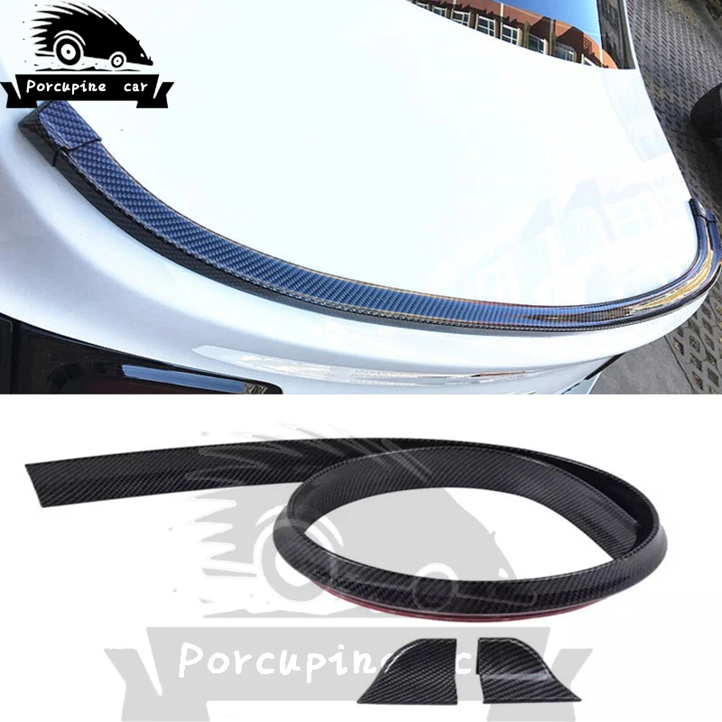 1.55m carbon fiber rear roof trunk spoiler wing lip sticker kit for Mercedes honda bmw audi Toyota Chevrolet Ford Nissan
1.55m carbon fiber rear roof trunk spoiler wing lip sticker kit for Mercedes honda bmw audi Toyota Chevrolet Ford Nissan