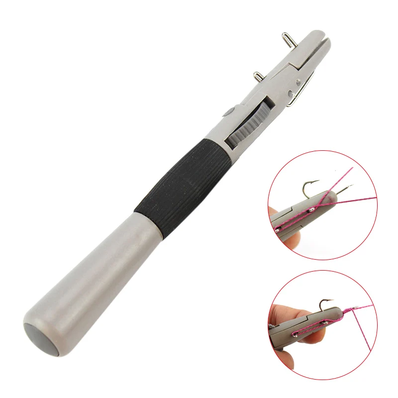 NEW ABS Tie Hook Manually Fish Hook Wire Knotter Line Fishing Tackle Fast Tying Knot Tool
NEW ABS Tie Hook Manually Fish Hook Wire Knotter Line Fishing Tackle Fast Tying Knot Tool
