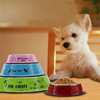 New Arrival Stainless Steel pet bowl Anti-skid Dog Cat Food Water Bowls Dish Pet Feeding Tool supplies
New Arrival Stainless Steel pet bowl Anti-skid Dog Cat Food Water Bowls Dish Pet Feeding Tool supplies