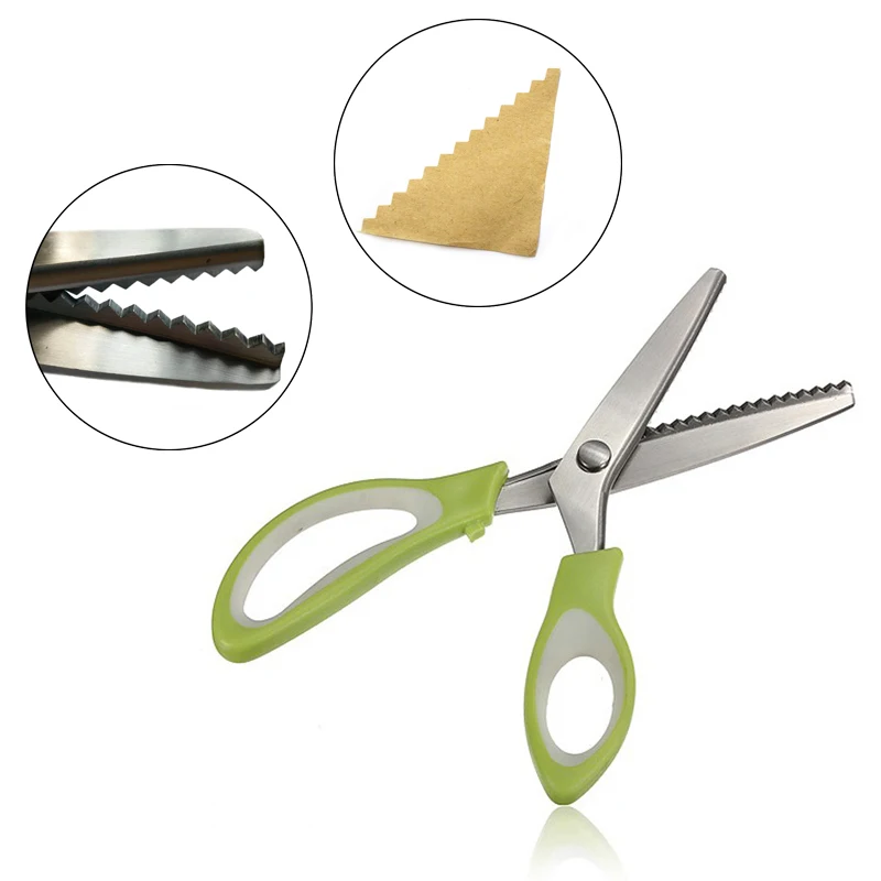 5 mm Fabric Decorative Edge Sewing Scissors Clipper Zig Zag Sewing Cut Professional Dressmaking Pinking Shears Scissors 35
5 mm Fabric Decorative Edge Sewing Scissors Clipper Zig Zag Sewing Cut Professional Dressmaking Pinking Shears Scissors 35