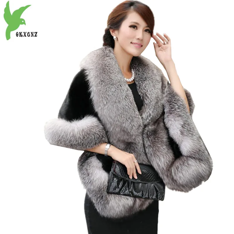 Women's Shawl Coat Spring Autumn Sleeveless Artificial Fur Moderate Long Slim Was Thin Fur Shawl Temperament Jacket OKXGNZ A630
Women's Shawl Coat Spring Autumn Sleeveless Artificial Fur Moderate Long Slim Was Thin Fur Shawl Temperament Jacket OKXGNZ A630
