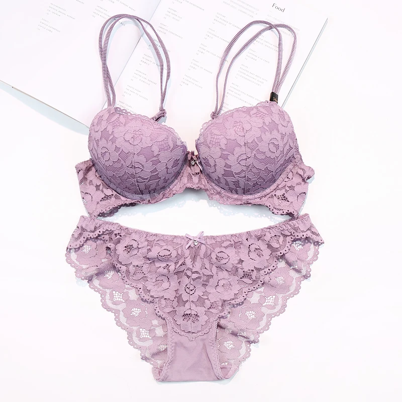 Bra brief sets sexy bra sets super push up sexy lace embroidery underwear sets women lace brassiere lingerie set
Bra brief sets sexy bra sets super push up sexy lace embroidery underwear sets women lace brassiere lingerie set