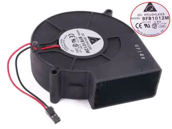 Двухпроводной Вентилятор охлаждения сервера Delta Electronics BFB1012M DC 12 В 0,85 а 97x94x33 мм
Двухпроводной Вентилятор охлаждения сервера Delta Electronics BFB1012M DC 12 В 0,85 а 97x94x33 мм