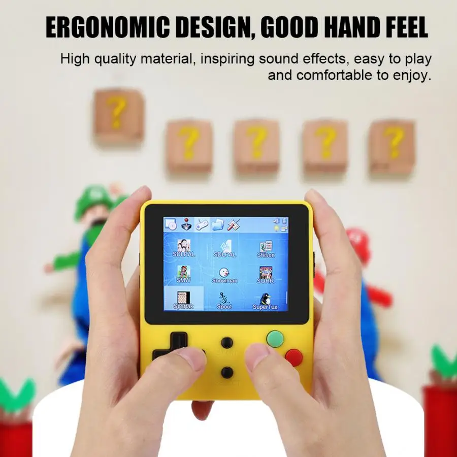 retro arcade 2.6inch Mini Handheld Game Console Compatible with for GBA/GBC/GB/FC/for SFC/NEOGEO/CPS/PS1/ATARI
retro arcade 2.6inch Mini Handheld Game Console Compatible with for GBA/GBC/GB/FC/for SFC/NEOGEO/CPS/PS1/ATARI