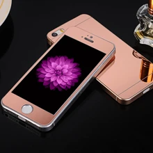 0 3mm 2pcs Front Back Tempered Glass for font b iPhone b font 4 4s 5
