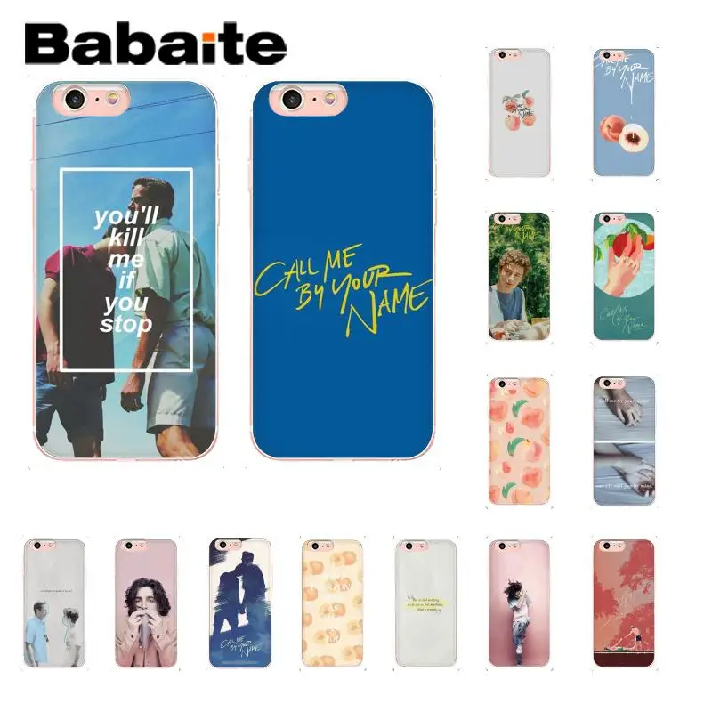 Babaite Call Me by Your Name Coque Shell Phone Case for iPhone 5 5Sx 6 7 7plus 8 8Plus X XS MAX XR Fundas Capa
Babaite Call Me by Your Name Coque Shell Phone Case for iPhone 5 5Sx 6 7 7plus 8 8Plus X XS MAX XR Fundas Capa