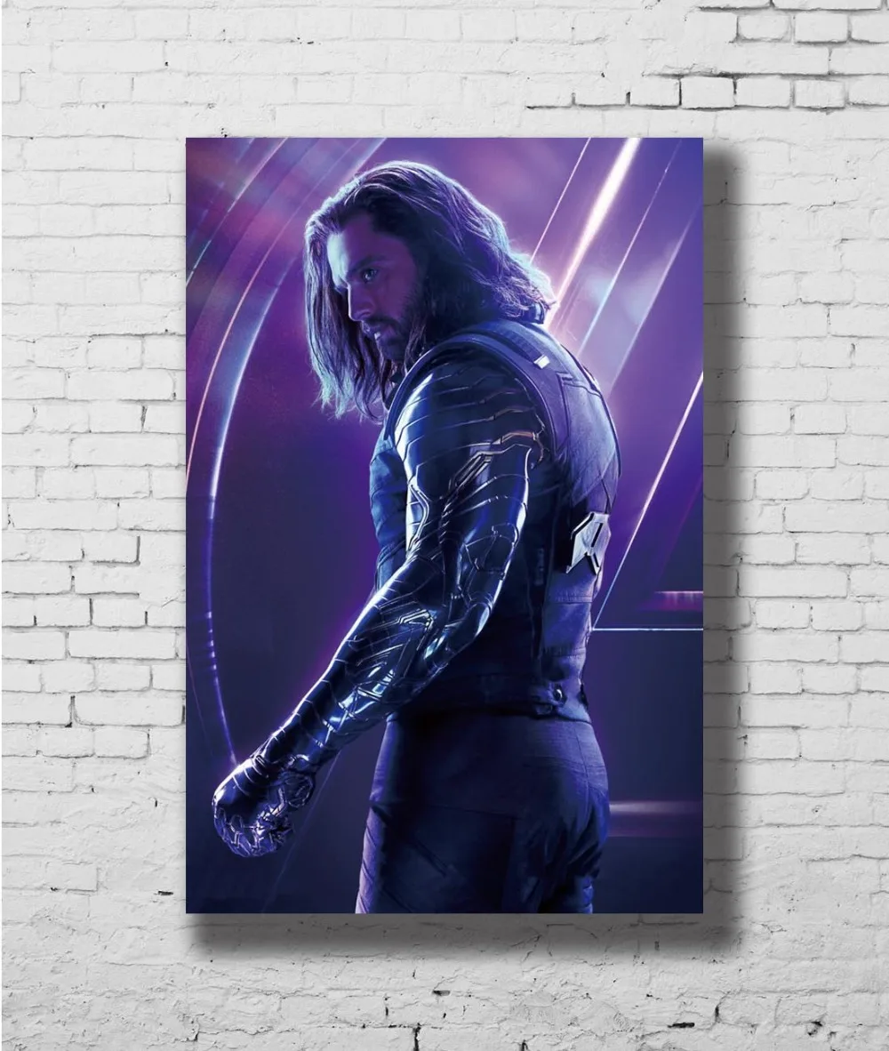 Avengers 3 Infinity War Movie 2018 Winter Soldier Captain Wall Sticker Home Decoration Silk Art Poster
Avengers 3 Infinity War Movie 2018 Winter Soldier Captain Wall Sticker Home Decoration Silk Art Poster