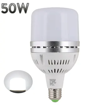50W High Power LED Bulbs E27 Light Bulbs SMD 3030 Aluminum PC Plat Factory Building Lamp 6500K Replace 500W Incandescent lamp
50W High Power LED Bulbs E27 Light Bulbs SMD 3030 Aluminum PC Plat Factory Building Lamp 6500K Replace 500W Incandescent lamp