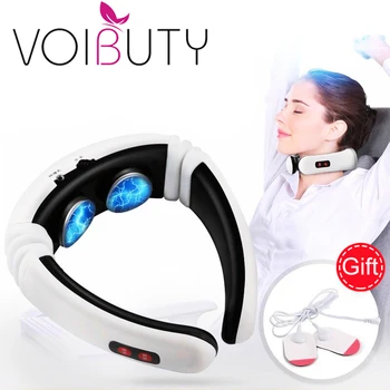 Electric Back Neck Massager Impulse Cervical Vertebra Treatment Instrument Acupuncture Magnetic Therapy Neck Massager Neck Relax
Electric Back Neck Massager Impulse Cervical Vertebra Treatment Instrument Acupuncture Magnetic Therapy Neck Massager Neck Relax