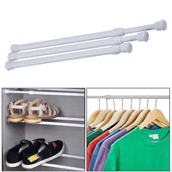 Adjustable Curtain Rod Metal Spring Loaded Bathroom Bar Shower Extendable Telescopic Poles Rail Hanger Rods DC156
Adjustable Curtain Rod Metal Spring Loaded Bathroom Bar Shower Extendable Telescopic Poles Rail Hanger Rods DC156