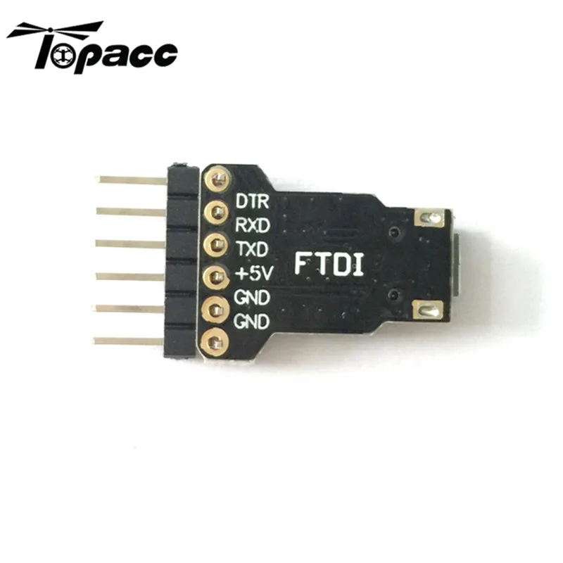 High Quality FTDI 5V Micro USB Turn To TTL MWC CP2104 Debugger Programming Unit Pin Set Multi Rotor Parts 0.9g
High Quality FTDI 5V Micro USB Turn To TTL MWC CP2104 Debugger Programming Unit Pin Set Multi Rotor Parts 0.9g