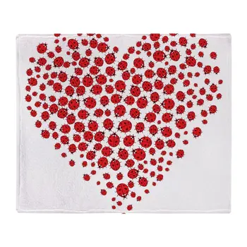 Heart Of Ladybugs Soft Fleece Throw Blanket, 50"x60" Stadium Blanket Sofa Bed Throw Blanket Kid Adult Warm Blanket
Heart Of Ladybugs Soft Fleece Throw Blanket, 50"x60" Stadium Blanket Sofa Bed Throw Blanket Kid Adult Warm Blanket