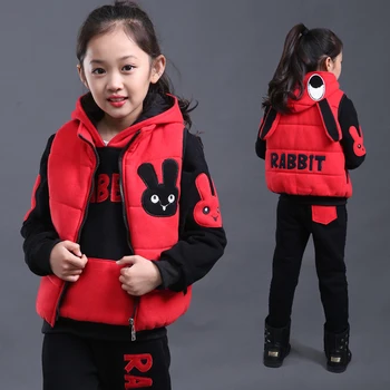 2020 Warm Winter Boys Girls Clothing Sets 3pcs/set Clothes Sets School Suit Kids Tracksuits Hooded Jakcets + Sweatshirts + Pants
2020 Warm Winter Boys Girls Clothing Sets 3pcs/set Clothes Sets School Suit Kids Tracksuits Hooded Jakcets + Sweatshirts + Pants