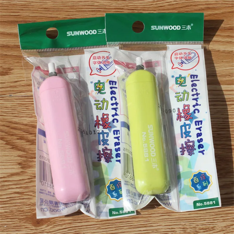 1pc Battery Operated Eraser Automatic Electric Eraser School Office Supplies Stationery Material Art Artist Drawing Accessories
1pc Battery Operated Eraser Automatic Electric Eraser School Office Supplies Stationery Material Art Artist Drawing Accessories