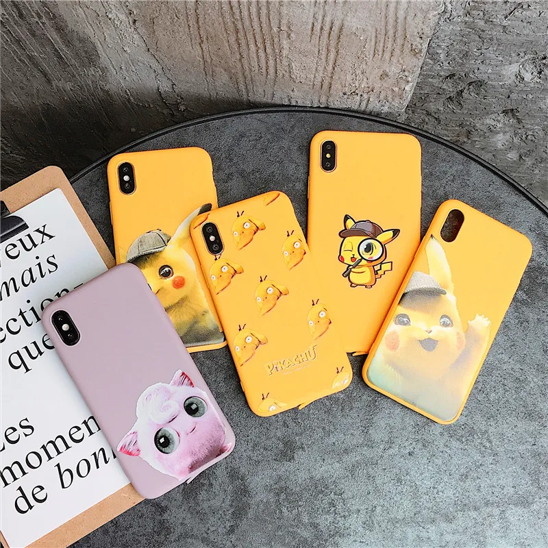For iPhone 7 8 Plus X 10 Pikachue TPU Mobile Phone Case For iPhone 6 6S plus XR XS MAX Pokemons Case Soft Silicone Case
For iPhone 7 8 Plus X 10 Pikachue TPU Mobile Phone Case For iPhone 6 6S plus XR XS MAX Pokemons Case Soft Silicone Case