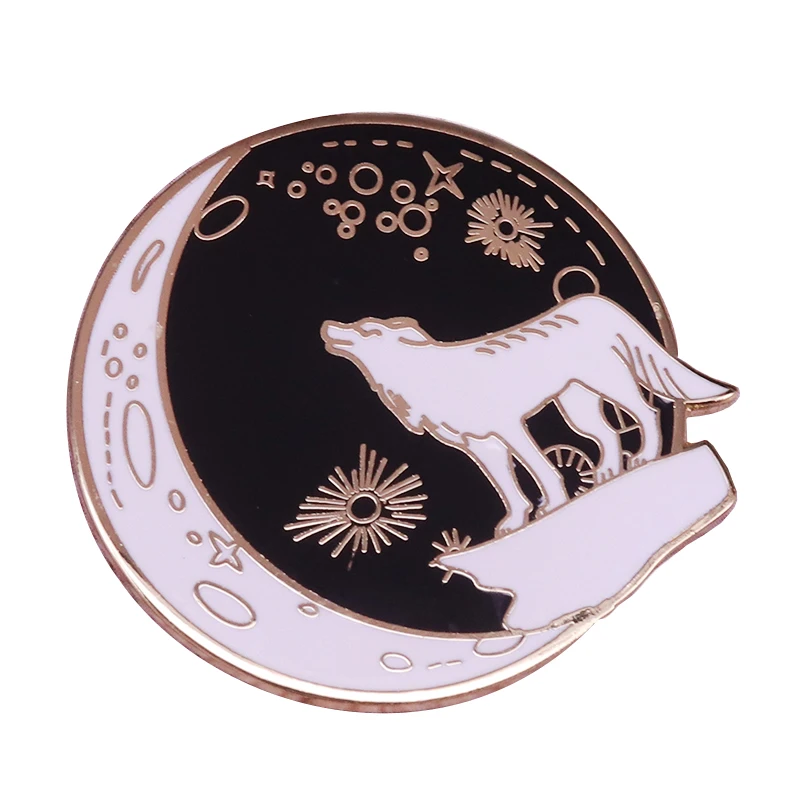 Galaxy wolf pin day and night brooch starry sky howling wolf badge sun moon pins celestial witchy animal jewelry gifts
Galaxy wolf pin day and night brooch starry sky howling wolf badge sun moon pins celestial witchy animal jewelry gifts