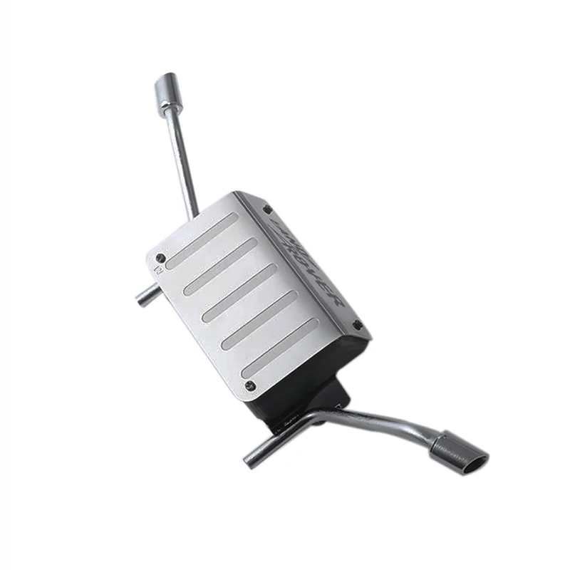 RC Fuel Tank Exhaust Pipe Car Gasoline Stainless Steel Plastic For TRX4 Ford Bronco RC Toy Accessories
RC Fuel Tank Exhaust Pipe Car Gasoline Stainless Steel Plastic For TRX4 Ford Bronco RC Toy Accessories
