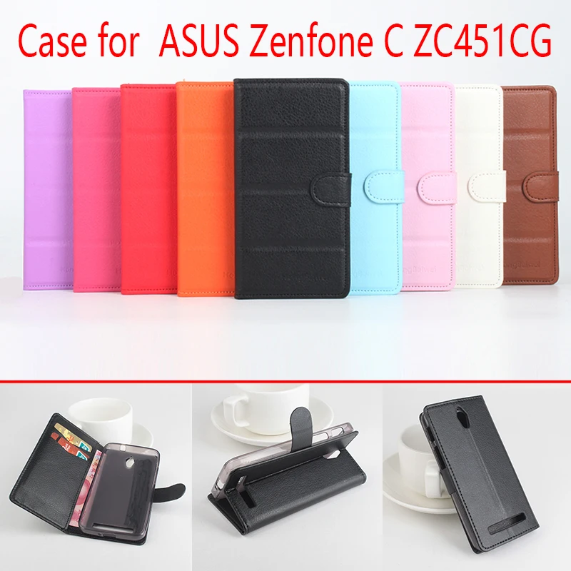 Litchi Grain Leather Case for Asus Zenfone C ZC451CG Luxury Flip Stand Wallet Card Cover Bag Coque for Asus Zenfone C ZC451CG
Litchi Grain Leather Case for Asus Zenfone C ZC451CG Luxury Flip Stand Wallet Card Cover Bag Coque for Asus Zenfone C ZC451CG