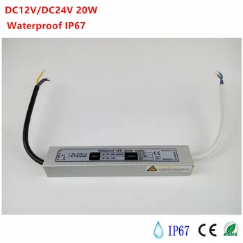DC12V 20W Waterproof IP67 LED Driver Power adapter outdoor use for led strip power supply Lighting Transformer Free shipping
DC12V 20W Waterproof IP67 LED Driver Power adapter outdoor use for led strip power supply Lighting Transformer Free shipping