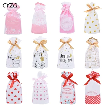 5pcs/lot Cute Bow Tie Cake Gift Bag Plastic Bags Birthday Party Candy Cookies Biscuits Package Bags Wedding Event Party Supplies
5pcs/lot Cute Bow Tie Cake Gift Bag Plastic Bags Birthday Party Candy Cookies Biscuits Package Bags Wedding Event Party Supplies