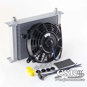Universal 28 Row Engine 10AN Oil Cooler + 7" Electric Cooling Fan For Racing Car
Universal 28 Row Engine 10AN Oil Cooler + 7" Electric Cooling Fan For Racing Car