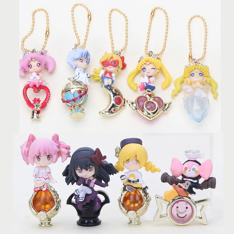 Cute Twinkle Dolly Sailor Moon Q version Keychain figure Puella Magi Madoka Magica Akemi PVC Action figure Model toy
Cute Twinkle Dolly Sailor Moon Q version Keychain figure Puella Magi Madoka Magica Akemi PVC Action figure Model toy