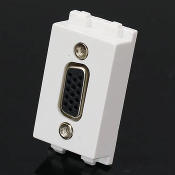 1 Piece Directly Plug 15pins VGA Slot 23x36mm Female To Female PC Connector For Wall Outlet Module
1 Piece Directly Plug 15pins VGA Slot 23x36mm Female To Female PC Connector For Wall Outlet Module