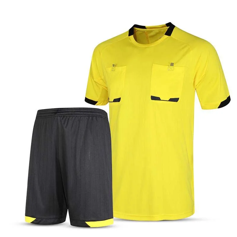 

Referee Jersey Soccer Set 2017 Football Judge Uniform Futbol Shirt Suit Tracksuits Survetement Football Maillot De Foot