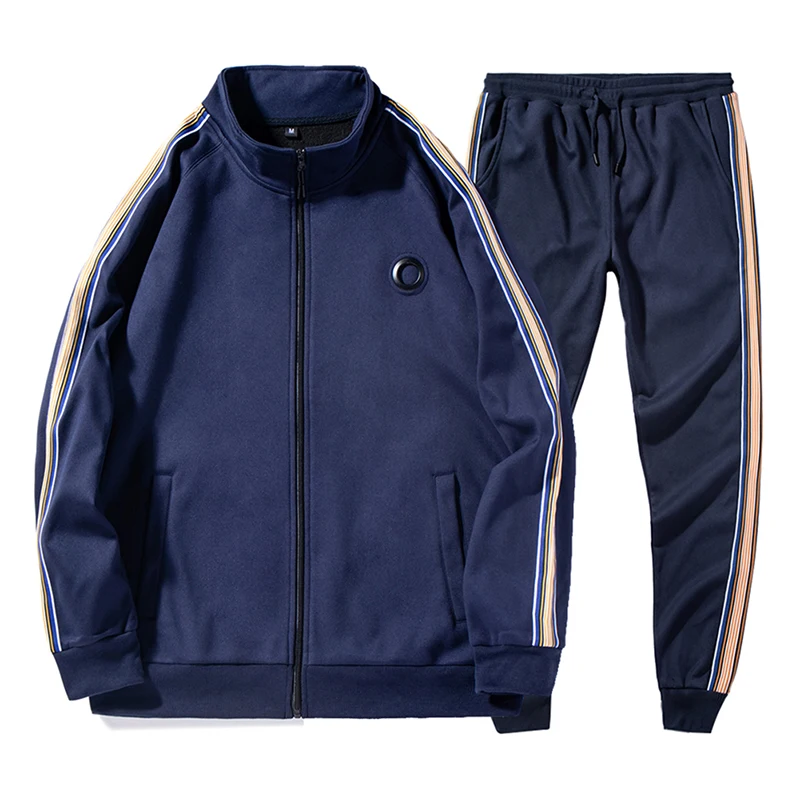 Fashion Clothing Casual Sportswear Tracksuits Men Striped Jacket Outwear + Swetpants 2019 Autumn Male Two Pieces Sweatsuit Brand
Fashion Clothing Casual Sportswear Tracksuits Men Striped Jacket Outwear + Swetpants 2019 Autumn Male Two Pieces Sweatsuit Brand