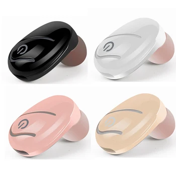 Bluetooth earphone S750 Invisible mini earphone BT 4.1 Handsfree Single ear HIFI DSP eliminates noise Control distance 10m
Bluetooth earphone S750 Invisible mini earphone BT 4.1 Handsfree Single ear HIFI DSP eliminates noise Control distance 10m